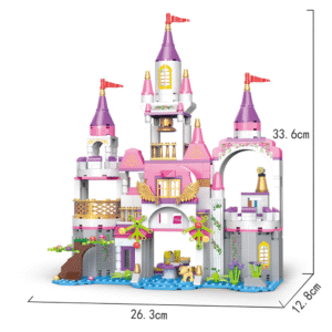 Cogo - Building Block Set - Fairytale Dream Castle - 516 Pieces - Image 3