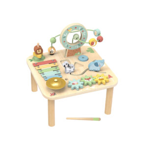 TookyToy - Wooden Forest Multi-Activity Table - Image 6
