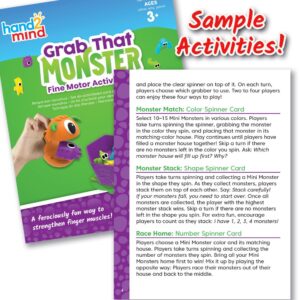 Hand2Mind - Grab That Monster Fine Motor Activity - Image 2