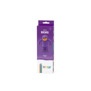 Hey Clay - Modelling Air-Dry Clay with Fun Interactive App - Bigwig, series Monsters, 3 cans - Image 5