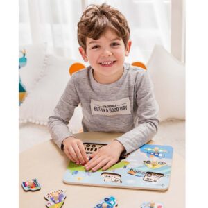 Classic World - Peg Puzzle - Traffic - 7pcs - Image 3
