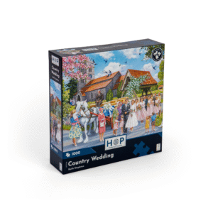 House of Puzzles - Country Wedding - 1000 Piece Jigsaw Puzzle - Image 1