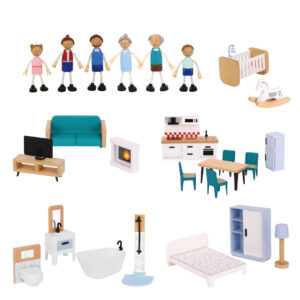 TookyToy - 3-Storey Doll House & Accessories - Image 7
