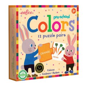 eeBoo - Pre-school Colors Puzzle Pairs