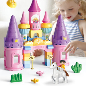 Feelo - Princess Castle - Large Building Block Set - 43 Pieces - Image 1