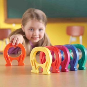 Learning Resources - Primary Science® - Horseshoe-Shaped Magnets - Set of 6 - Image 2