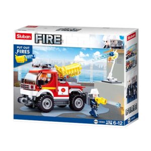 Sluban - Fire - Fire Engine - 192pcs - Image 3