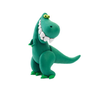 Hey Clay - Modelling Air-Dry Clay with Fun Interactive App - Pterodactylus, Triceratops, Tyrannosaurus, Series Dinos, 6 cans - Image 3