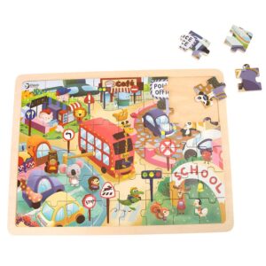 Classic World - Animal City Jigsaw Puzzle - Image 1
