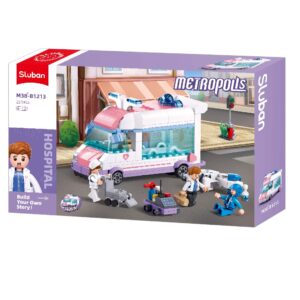 Sluban - Metropolis - Ambulance - 251pcs - Image 5