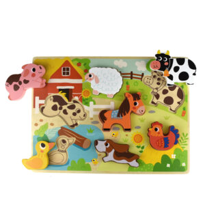 TookyToy - Chunky Puzzle - Farm - Image 5