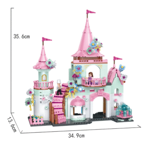 Cogo - Building Block Set - Fairytale Dream Castle - 740 Pieces - Image 4