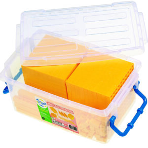 Gigo - Base Ten Linking Set - Yellow - 121pcs Container - Image 1