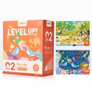 Mideer - Level Up Puzzles - 4-in-1 - Level 2 Daily Scenes - Image 5