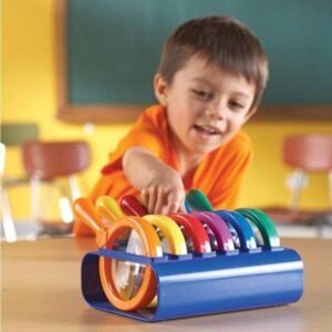 Learning Resources - Primary Science® - Jumbo Magnifiers with Stand - Image 2