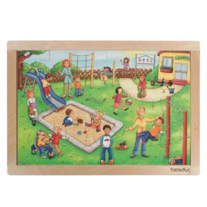 Beleduc - Frame Puzzle - Kindergarten - 24pcs - Image 2