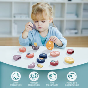 TopBright - Number Matching & Sorting Set - Dinosaur - 18pcs - Image 4