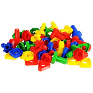 Greenbean - Nuts and Bolts Construction Toy - 64pc in Polybag - Image 1