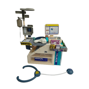 Cogo - Pretend & Play Doctor Set - Medical Desk - 45 Pieces - Image 2
