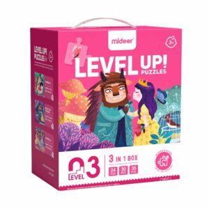 Mideer - Level Up Puzzles - 3-in-1 - Level 3 Princess Fate - Image 1