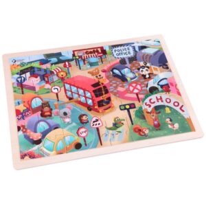 Classic World - Animal City Jigsaw Puzzle - Image 4