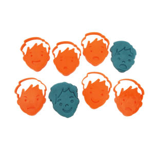 Anthony Peters - Emotions Dough Cutters & Stampers - 6 Pieces - Image 3