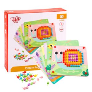 TookyToy - Pattern Pegs - Small - Image 1