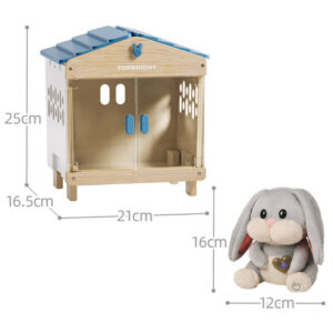 TopBright - Pretend & Play - Interactive Care Bunny Kit with Lights and Sounds - 9pcs - Image 2