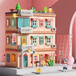 Feelo - Genius Architect Villa - Building Block Set - 382 Pieces - Image 5