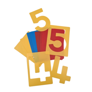 Anthony Peters - Stencils Numbers 10pc - Image 3