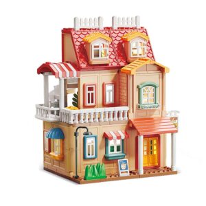 Feelo - Genius Architect Villa - Building Block Set - 246 Pieces - Image 4