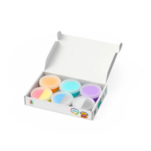 Hey Clay - Modelling Air-Dry Clay with Fun Interactive App - Muzon, Volcano, Bigfoot, Series Aliens, 6 cans - Image 4