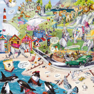 Gibsons - Herd of Hilarity - Jigsaw Puzzle - 1000pcs - Image 3