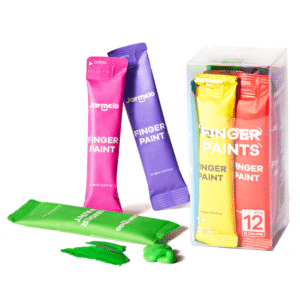 Jar Meló - Colour Burst Finger Paint - 12pcs - Image 1