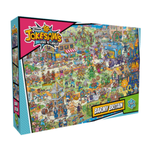 Gibsons - Jokesaws: Barmy Britain - 1000 Piece Jigsaw Puzzle - Image 1