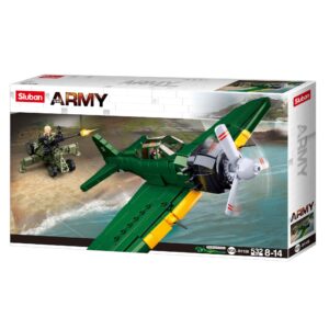 Sluban - WWII - A6M Zero Fighter Jet - 532pcs - Image 3