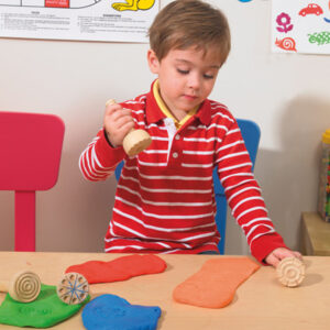 EDX Education - Dough Stamp Set Wood 4pc - Image 2