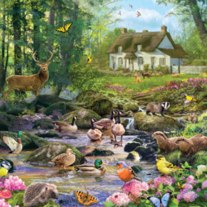 Gibsons - Woodland Glade - Jigsaw Puzzle - 1000pcs - Image 3