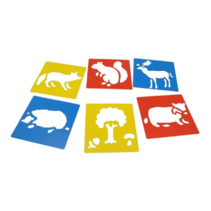 Anthony Peters - Woodland Animal Stencil Set - 6 Pieces - Image 4