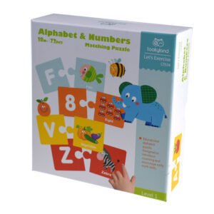 TookyToy - Let's Exercise - Alphabet And Number Matching Puzzle - Image 1