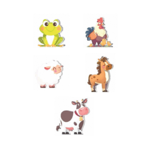 Magnetic Tiles - Farm Animals Set - 50 Pieces - Image 3