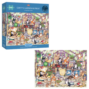 Gibsons - Gertys Garden Retreat - Jigsaw Puzzle - 1000pcs - Image 1