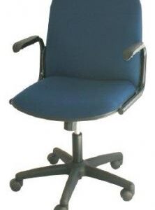 Lead Time - Office Chair Blue, height adjustable - Image 1