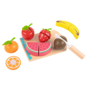 TookyToy - Wooden Cutting Fruits Toy Set - Image 3