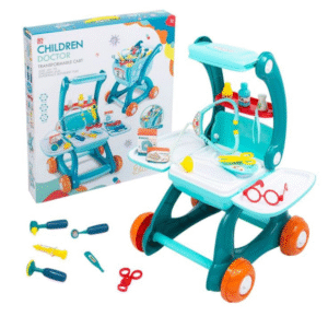 Cogo - Pretend & Play 2-in-1 Doctor Set & Convertible Cart - Image 5