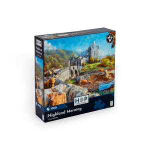 House of Puzzles - Highland Morning - 1000 Piece Jigsaw Puzzle - Image 1