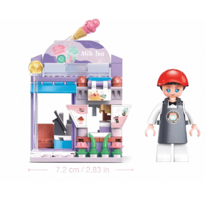 Sluban Building Set: Metropolis - Beverage Shop - 108 Pieces - Image 1