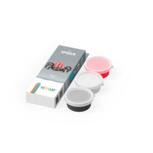 Hey Clay - Modelling Air-Dry Clay with Fun Interactive App - Spider, series Bugs, 3 cans - Image 4