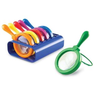 Learning Resources - Primary Science® - Jumbo Magnifiers with Stand - Image 3