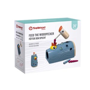 TopBright - Feed the Woodpecker - Fine Motor Activity Game - Image 1